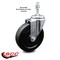 Service Caster 5 Inch Soft Rubber Wheel Swivel 10mm Threaded Stem Caster SCC-TS20S514-SRS-M1015 - alternate 3